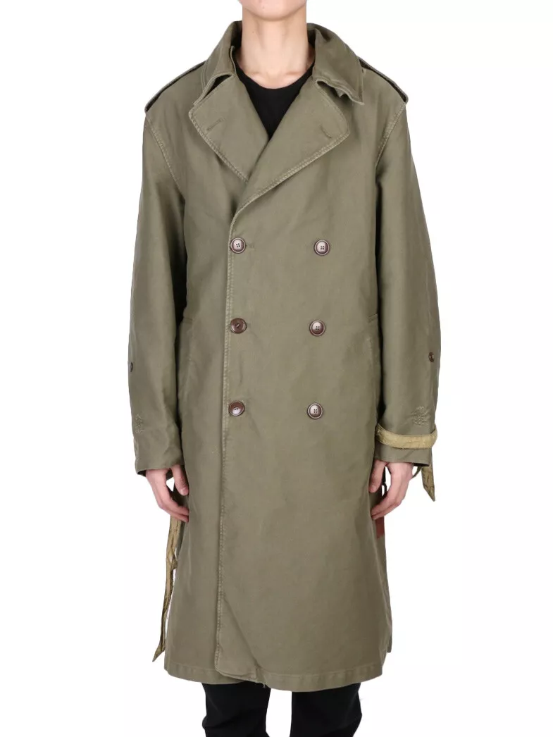 NEW 1350 SLAM JAM X 424 X ALPHA IND Military trenchcoat L XL eBay