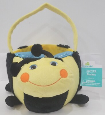Way To Celebrate Bumblebee Plush Easter Basket, Ages 3+