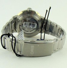 New 2026 Oris Aquis Date Green Dial Gold 41mm 01 400 7769 6357-07 8 22 09PEB 5