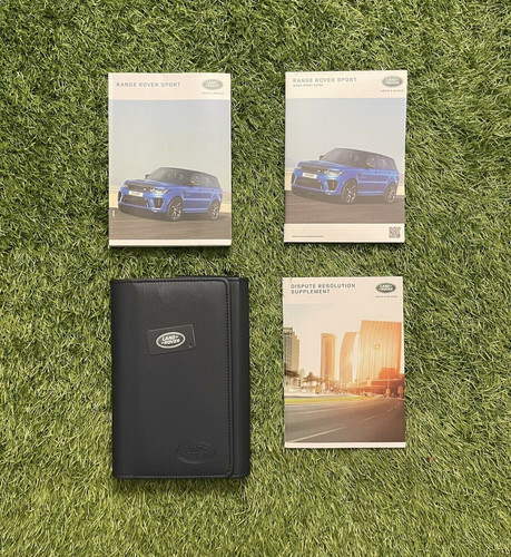 2018 Land Rover RANGE ROVER SPORT Owners Manual SVR SE HSE AUTOBIOG SUPERCHARGED