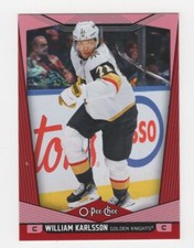 2024-25 O-PEE-CHEE HOCKEY RED BORDER WILLIAM KARLSSON VEGAS GOLDEN KNIGHTS #354