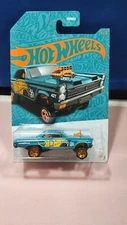 Hot Wheels '65 Mercury Comet Cyclone Pearl And Chrome Series #4/5 Blue Diecast