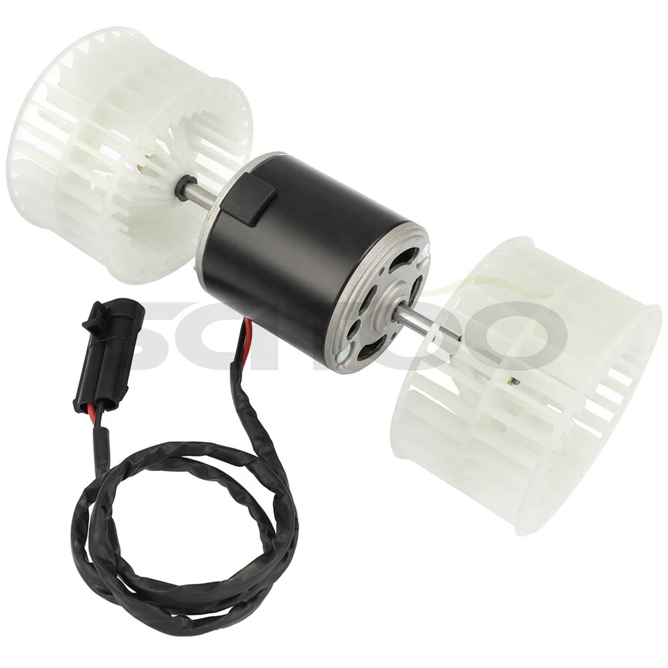 Motor soplador calentador aire acondicionado con jaula ventilador para Freightliner FLD120 1991 92 93-2004 delantero Foto 2 de 4