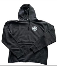 Black jacket with White logo - Moog Robot Pullover Hoodie - Large Size