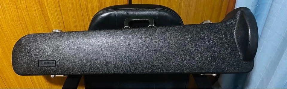 Trombón tenor Yamaha YSL-3530R con estuche instrumento musical USADO F/S Foto 3 de 3