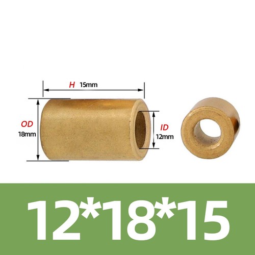 Metric Oilite Plain Bronze Sintered Bearing Bushes Series 3-60mm ID-High Quality - Picture 44 of 82