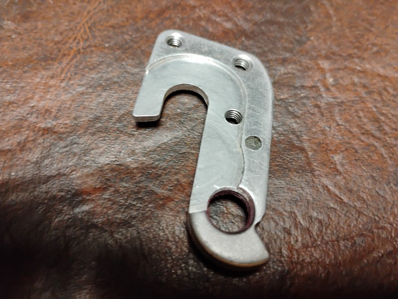 Custom made Derailleur Hanger with Mounting Bolts