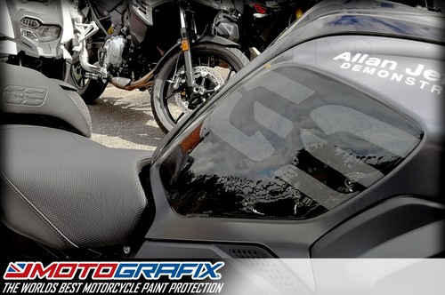 BMW R1250GS Triple Black 2021 2022 2023 Knee / Gas Tank Gel Paint Protection - Picture 3 of 4