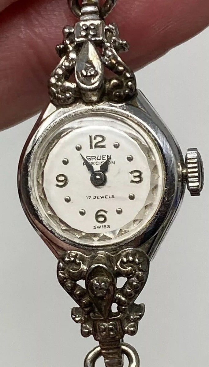 Vintage Gruen Precision Wind Up Watch Seventeen Jewels 10K Vintage Gruen Precision Wind Up Watch Seventeen Jewels 10K