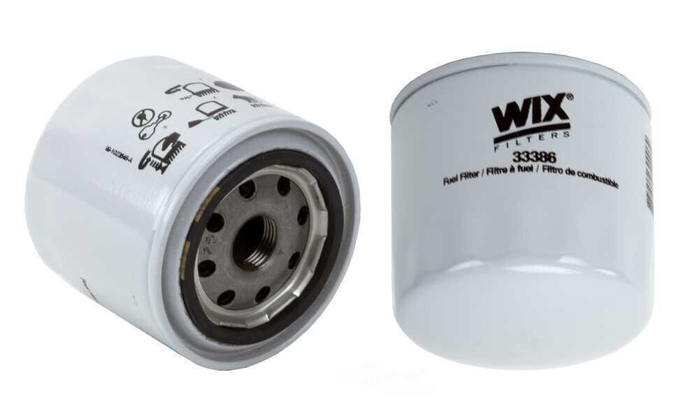 WIX #33386 (4-PACK) Spin-On Fuel Filter