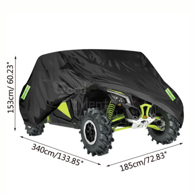 Utv Cover 4 Seater Waterproof Storage Cover For Polaris Ranger Crew XP 900 &amp; 1000 - 2 Row Seats Polaris Ranger XP 900 Cover