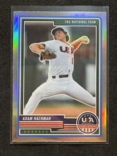 2023 Panini Stars & Stripes ADAM HACHMAN SILVER PRIZM #51