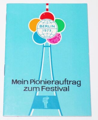 Festival book World Festival Berlin 1973 