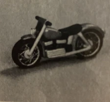 Duncan TM-21A Ceramic Slip Mold Motorcycle Figurine 2.75 Inch