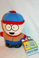 NEW WITH TAG SOUTH PARK COMEDY CENTRAL STAN  7" PLUSH 2000