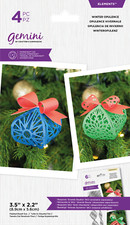 Gemini Christmas Decorations Winter Opulance Dies by Crafters Companion New