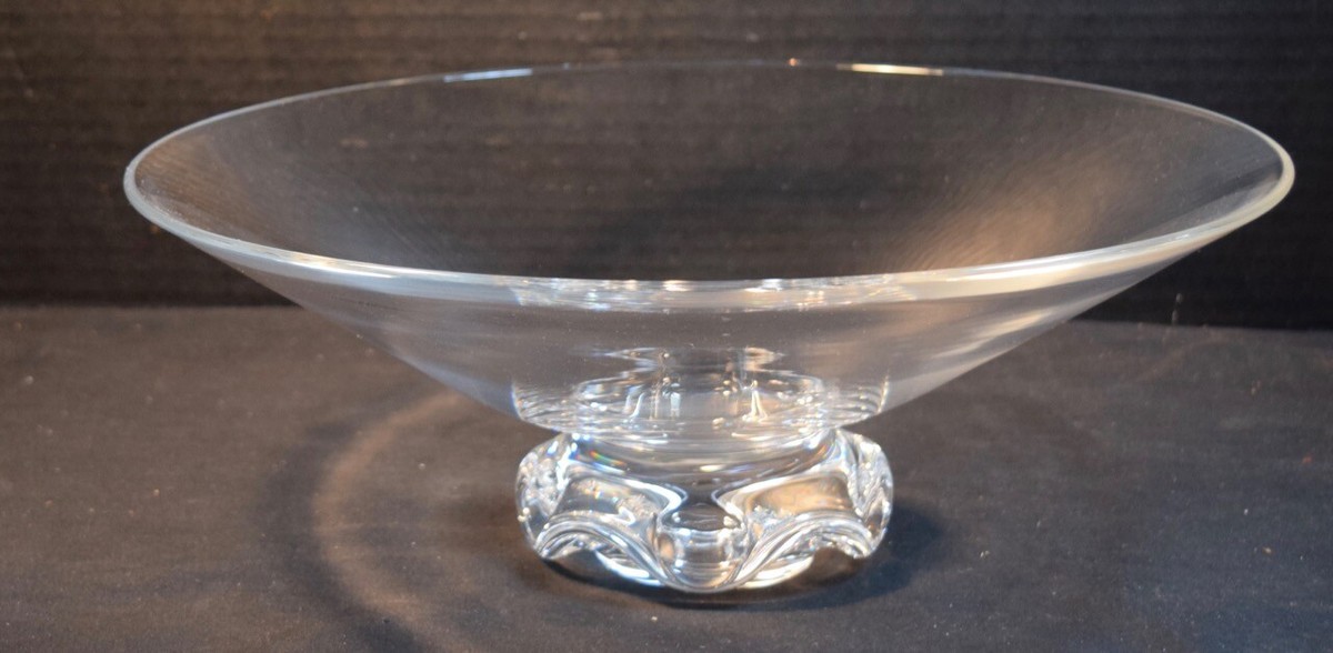Steuben Galss スパイラル ボウル 18cm Vintage Steuben Glass 