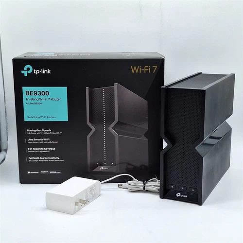 TP-Link Tri-Band BE9300 WiFi 7 Router Archer BE550 | 6-Stream 9.2Gbps