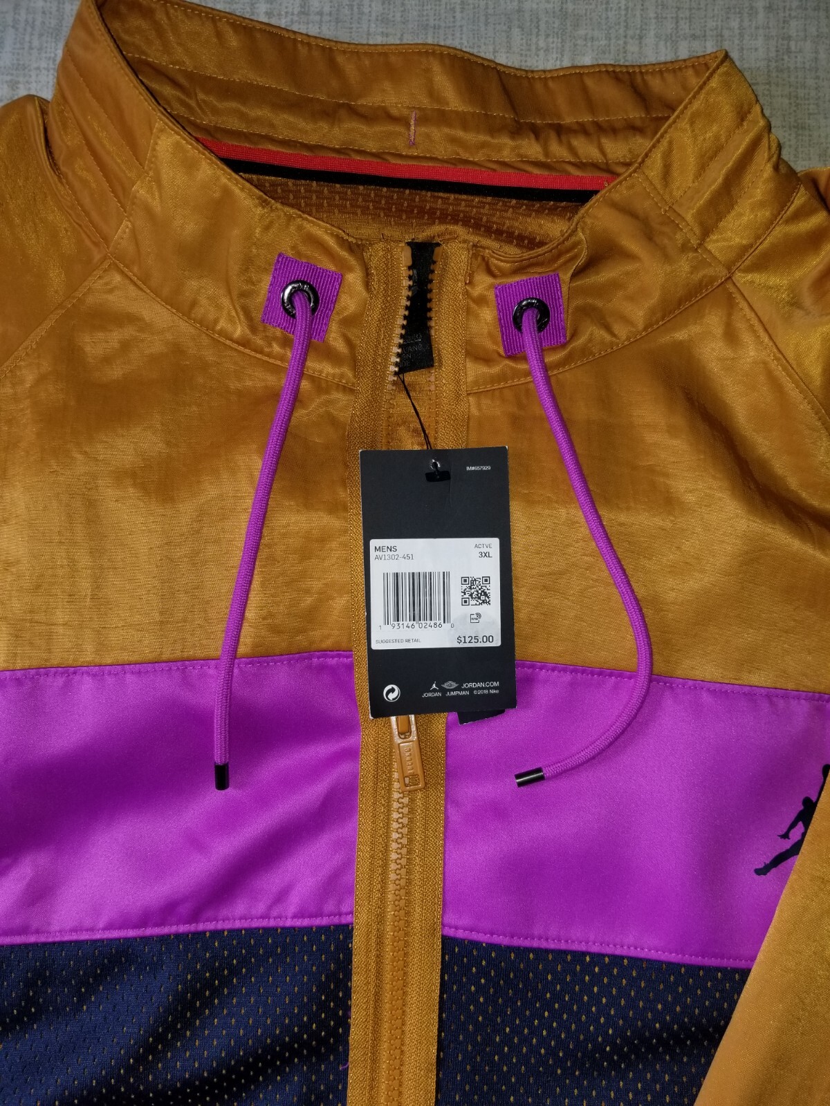 Nike Air Jordan Wings Suit Jacket 3xl av1302451 NEW NBA BULLS Michael