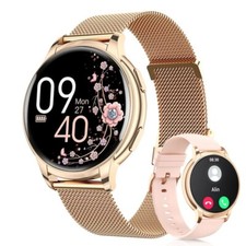 Smart Watch Women Android Bluetooth Call Blood Pressure Heart Rate Function、