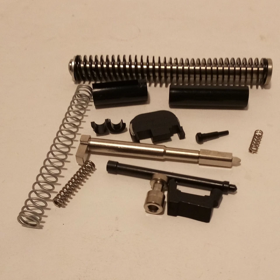 ALPHA ONE OUTDOORS LLC FITS Glock17 17L G34 G35 G17 UPK Gen1-3 UPPER Slide Parts Kit SS GUIDE ROD A