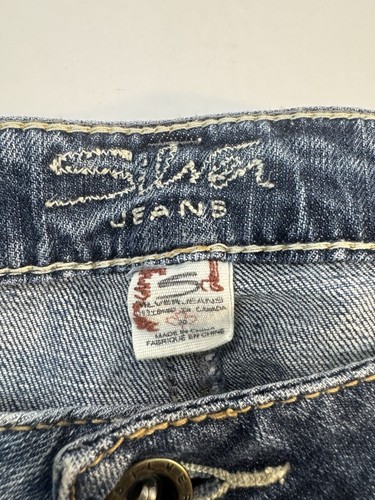 Silver Jeans “alex” Medium Wash Jeans 30x33 Woman’s - Picture 14 of 16