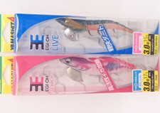 Yamashita Egi - O - Q 3.0 "Search- 17.0g pink " and "Live - 15.0g green " set