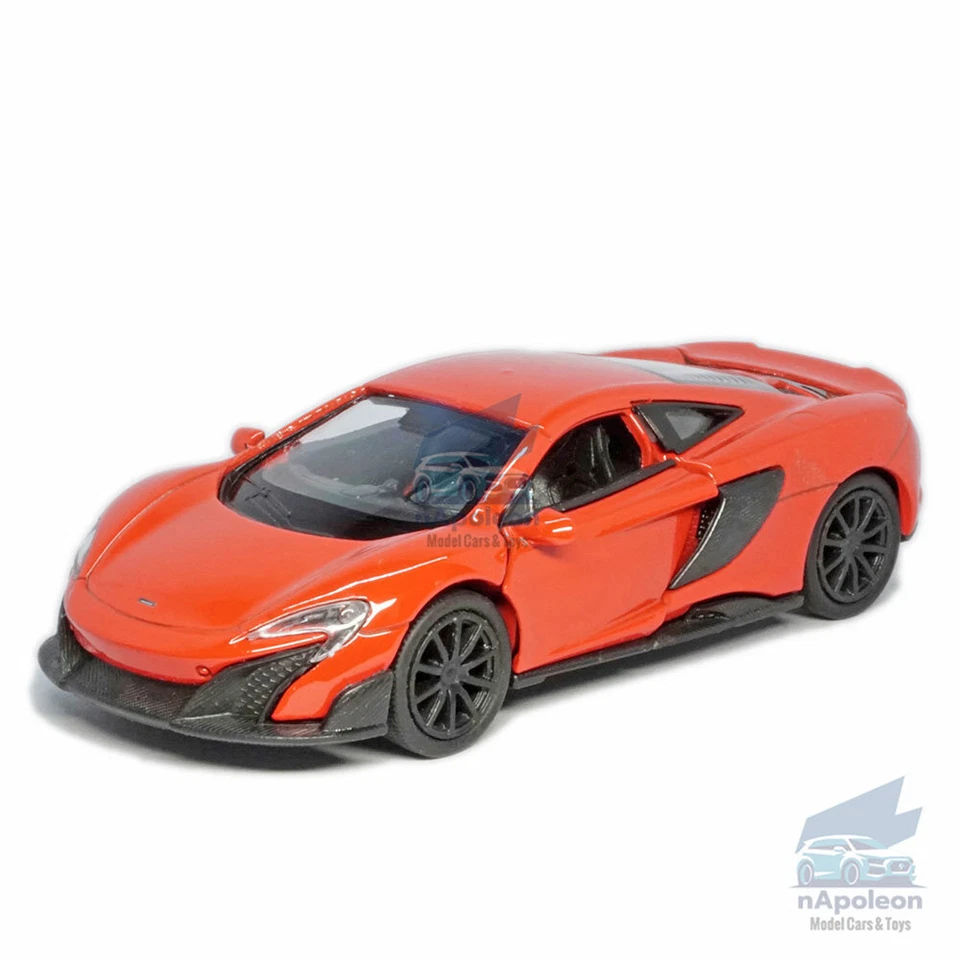1/36 McLaren 675LT Supercoche Modelo Coche Diecast Juguete Vehículo Colección Regalo Naranja Foto 3 de 4