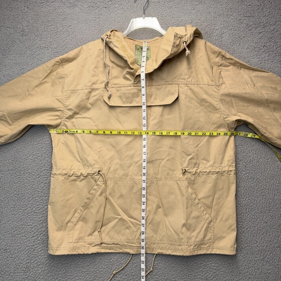 Chaqueta F-16 C Anorak Hombre Grande Tostado Caqui Tormenta Fuerza Aérea Militar De Colección Piloto Foto 2 de 4