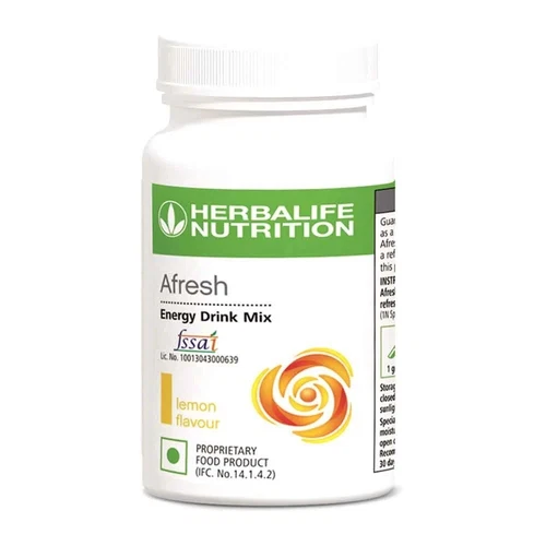 Herbalife Afresh Energy Drink Mix Herbal Tea Concentrate WEIGHT LOSS 1.76 oz