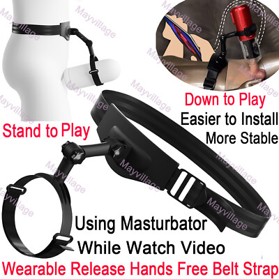 Wearable Release Hands Free Strap Men Sex Toys for Male Masturbaters Cup  Stroker | eBay