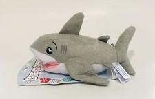 Soapsox Bath Scrub Wash Cloth Baby Toddler Kids Plush Toy Shark 2-in-1 Fun