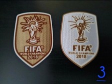 World Cup Champions Winner 2018 patch set France Soccer badge Francia...... 3
