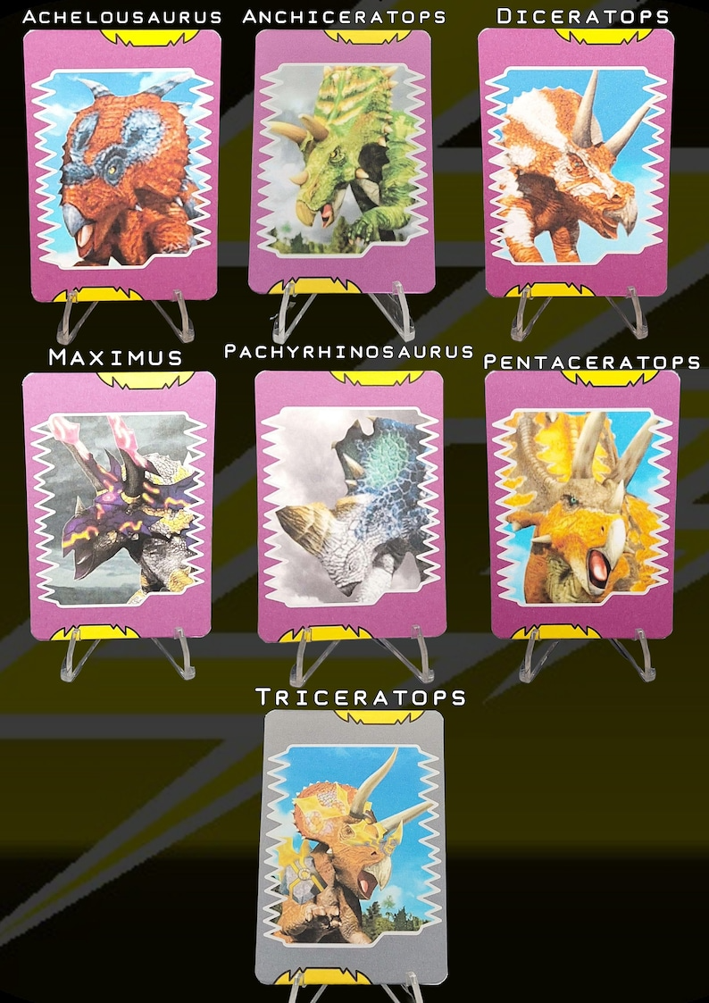 Dinosaur King Replica Spectral Armor Cards (Choose) | eBay