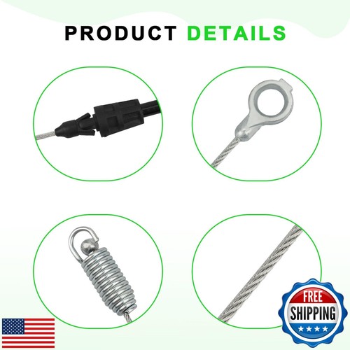 YRZHKS 946-05149 Wheel Clutch Cable for Cub Cadet Mowers CC760ES, Cc 800 and - Picture 5 of 5
