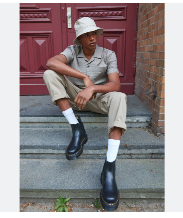 DR. MARTENS 2976 VALOR Water Resistant WARMWAIR Leather CHELSEA