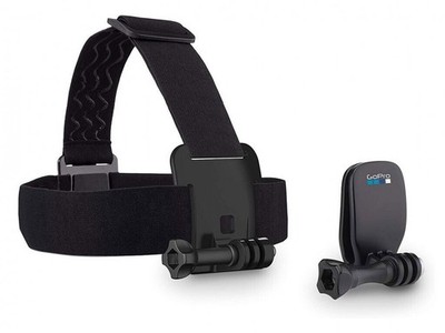 GoPro Head Strap + Quickclip Kopfhalterung Kopfband Klipper für Hero schwarz NEU