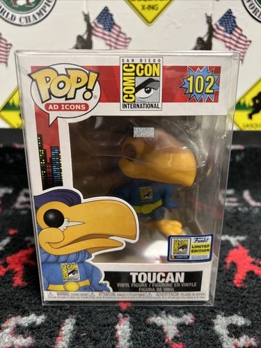 Funko Pop! Vinyl: Ad Icons - Toucan - San Diego Comic Con Funko (Exclusive) #102