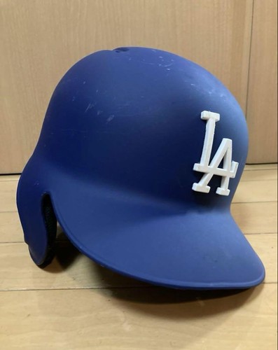 MLB Dodgers Team Issued Helmet Shohei Ohtani Yoshinobu Yamamoto - Used From Jp