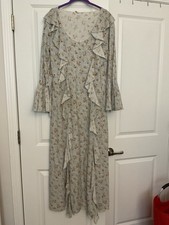 Spell The Gypsy Fleur Frill Bias Maxi Dress L