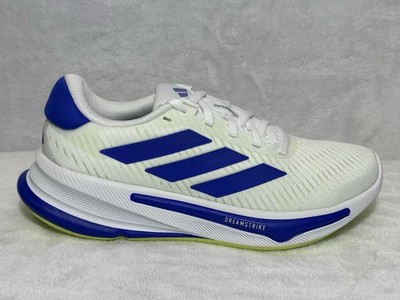 Adidas Supernova Ease Running Shoes Kids Size 4Y White Blue Dreamstrike JI4107