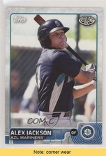 2015 Topps Pro Debut Alex Jackson (Batting Follow Through) #25 READ 0b7