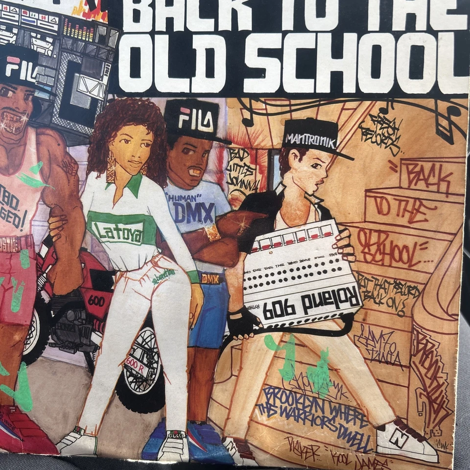 Just-Ice – Back To The Old School Vinyl Record 12" LP LPRE-001 Foto 3 de 4