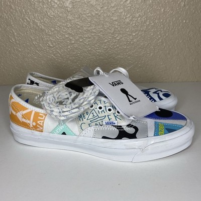 vans og authentic lx Geoff McFetridge Shoes Men s Size 10 Multi Color OG Low Top