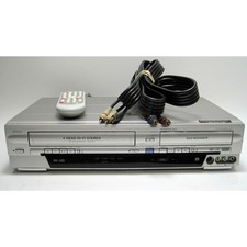 Funai SV2000 WV20V6 Dvd Recorder 4 Head Hi-Fi- Dvd/Vhs Combo W/Remote AV Cables