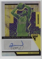 2020-21 Panini Flux Influx Silver Prizm Josh Howard #AI-JHW Auto 1cx3