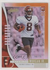 2019 Panini Absolute Rookie Orange Spectrum /75 Stanley Morgan Jr #198 2k5