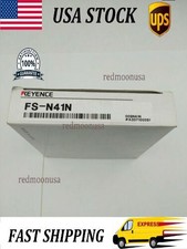 KEYENCE FS-N41N Fiber Optic Sensors FSN41N New In Box One US Free TAX