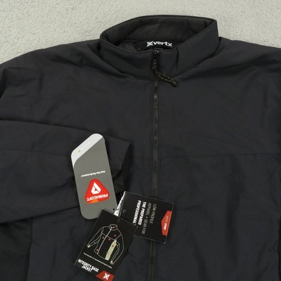 Vertx Jacket Mens Large Regular Black Integrity Base Primaloft Insulated Zip Up