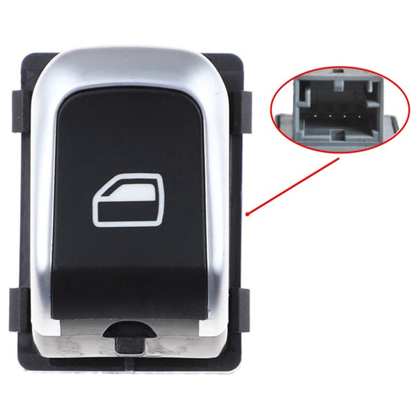 Newparts 8K0959855B Fensterheber Schalter Vorne Links/Rechts 10 Pins-image